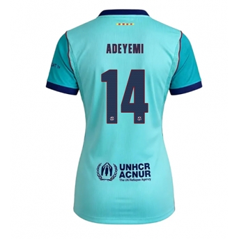 Barcelona Karim Adeyemi #14 Maglia Gara Terza Repliche 2026-27 Donna Maniche Corte